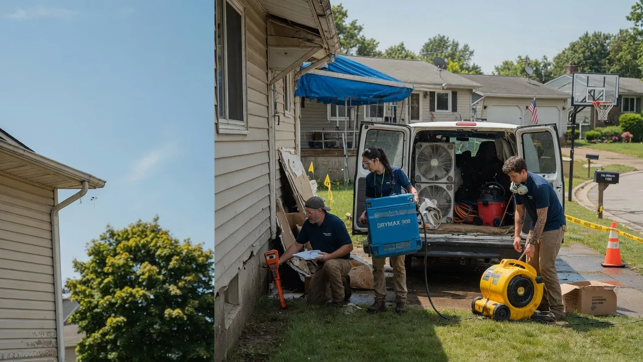 Ceiling Leak Cleanup in Bim, WV near me